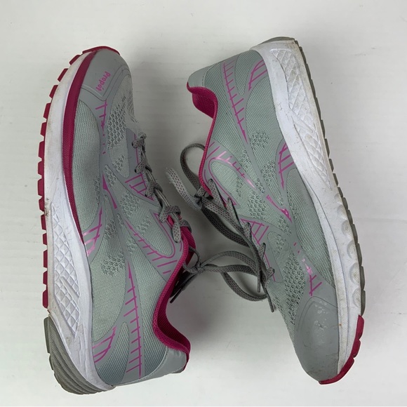 Propet One LT Women's Size 13 Sneakers WAA022M Gray Pink Athletic Low Top Mesh - Picture 2 of 8